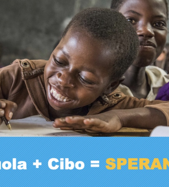 Scuola + Cibo = Speranza