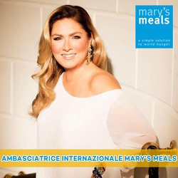 Romina ambasciatrice di Mary's Meals.