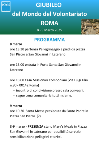 Locandina Giubileo Volontariato aggiornata