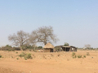 Terra arida in Mozambico