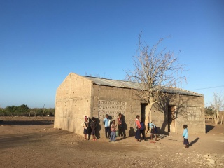 scuola arida in Mozambico